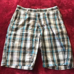 Plaid shorts